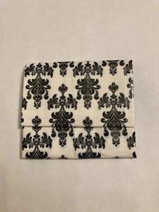 Handmade Duct Tape Accordion Wallet Baroque Pattern - Bild 1 von 4