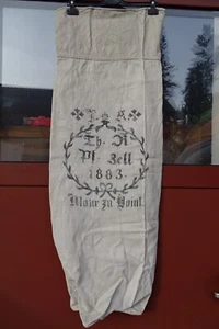 1 LEINENSACK 1883 linen bag Bauer Leinen Mehlsack bedruckt 4755 Zell an der Pram - Bild 1 von 13