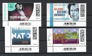 Germany 2024 September Issues Complete Set Left Bottom Corner MNH - Picture 1 of 1