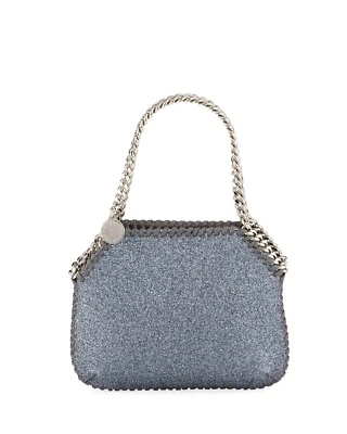 Beautiful! New STELLA MCCARTNEY New Falabella Tiny Glitter Tote Bag - Image 1 of 4