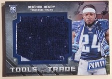 DERRICK HENRY ROOKIE 2016 Panini National  Tools of the Trade Player Used Towel