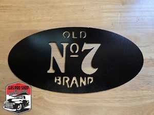 Jack Daniel's Old Nº 7 metal arte de pared plasma corte signo idea de regalo  - Imagen 1 de 1