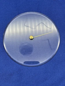 Flache Uhr abgeschrägtes Glas (Kunststoff) - 5 1/8", New Old Stock (CM53-0605) - Bild 1 von 3