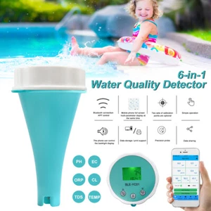 PH Messgerät Digital PH Tester PH/TDS/EC/CL/ORP/Temp Messgerät Wasserqualitätsprüfer - Bild 1 von 23