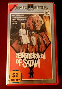 The Brotherhood Of Satan (1971) - 1980s Australian Ex-rental / UK VHS Tape - Picture 1 of 5