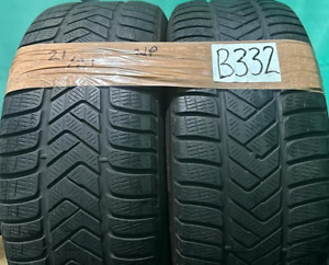 255 45 19 PIRELLI SOTTO ZERO WINTER 104V 2554519  Part Worn Tyres 4.5-5mm X2