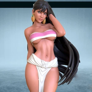 3D print figure Chel 1/8 1/6 1/4 Model Kit Unpainted Unassembled Garage Kit - Picture 1 of 5