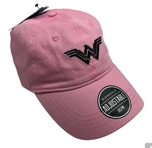 NUEVO Wonder Women Torrido Rosa Cáncer de Mama Gorra Escalona Ajustable con Etiquetas - Imagen 1 de 14