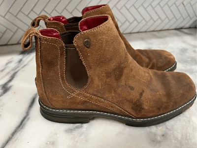 Botas de gamuza Chelsea marca Fender para hombre talla 8 Foto 1 de 4