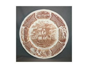 Vintage Alfred Meakin Fair Winds Friendship of Salem Collectors Plate Charger - Picture 1 of 10