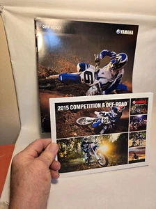 2007 & 2015 Yamaha Off Road Motorcycle Dealer Sales Brochure YZ450F YZ250 YZ125 - Picture 1 of 11