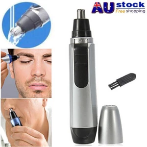 Nose Hair Trimmer Removal Shaver Clipper Cleaner Health Care Men Clean Hygiene - Picture 1 of 7