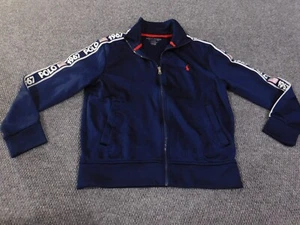 polo sport ralph lauren jacket medium mens blue stretch pony performance - Picture 1 of 10