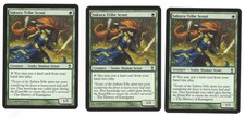 MTG Magic The Gathering Saviors of Kamigawa Sakura-Tribe Scout X 3 Snake Shaman