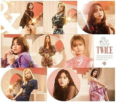 TWICE &TWICE First Limited Edition Type B CD DVD Booklet Card Japan WPZL-31689 - Image 1 of 2