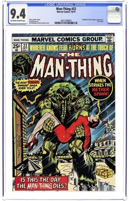 Man-Thing #22 CGC 9.4 1975 4651599003 Foto 1 de 2