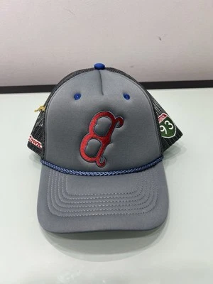 Boston Red Socks Mour Cap Foam & Mesh Snapback Hat Grey ( Sold Out ) Rare - Image 1 of 4