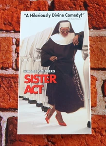 Sister Act Whoopi Goldberg VHS Tape - Picture 1 of 9