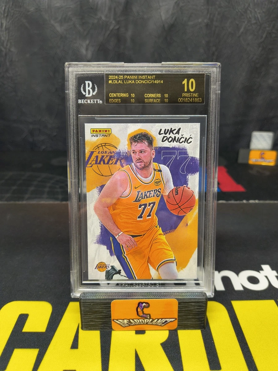 Luka Dončić 10 Graded Basketball Sports Trading Cards