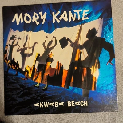 Mory Kante "Akwaba Beach" African Electronic, LP aus dem Jahr 1987, TOP - Bild 1 von 4
