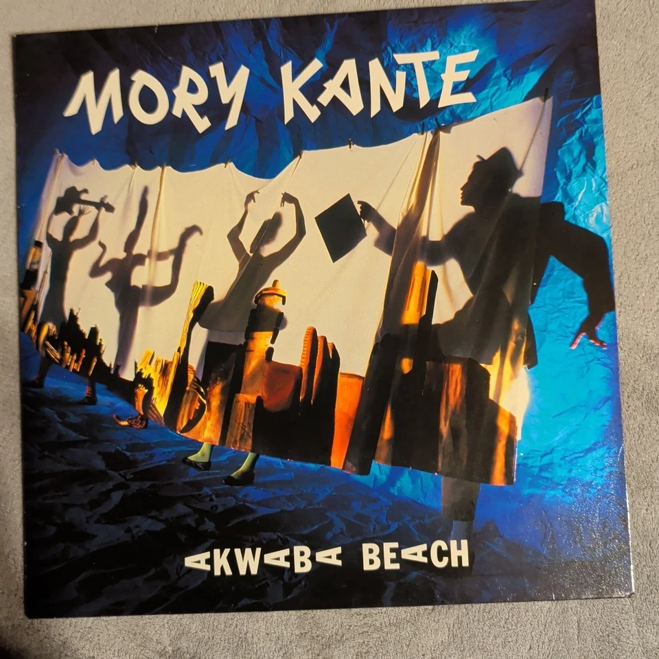 Mory Kante "Akwaba Beach" African Electronic, LP aus dem Jahr 1987, TOP - Bild 1 von 4
