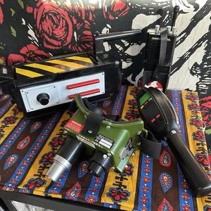 Spirit Halloween Ghostbusters PKE Meter Ghost Trap Walkie Talkie Ecto Goggles - Picture 1 of 12