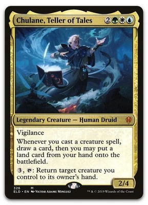 Chulane, Teller of Tales #326 (NM) Throne of Eldraine ELD Magic MTG - Image 1 of 2