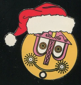 DLR Small World Holiday Christmas Clock Face Santa Passholder LE Disney Pin 3276 - Picture 1 of 1