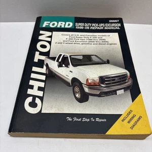 Chilton's Ford Super Duty Pick-Ups/Excursion: 1999-06 Repair Manual - Picture 1 of 8