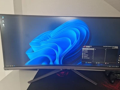 Asus ROG SWIFT PG348Q 86 7cm (34 Zoll) Curved Gaming Monitor UWQHD DisplayPort - Bild 1 von 3