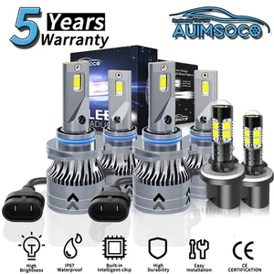 For Chevrolet Suburban 2500 2000-2006 LED Headlight Conversion Kit 6x Bulbs 200W - Picture 1 of 16