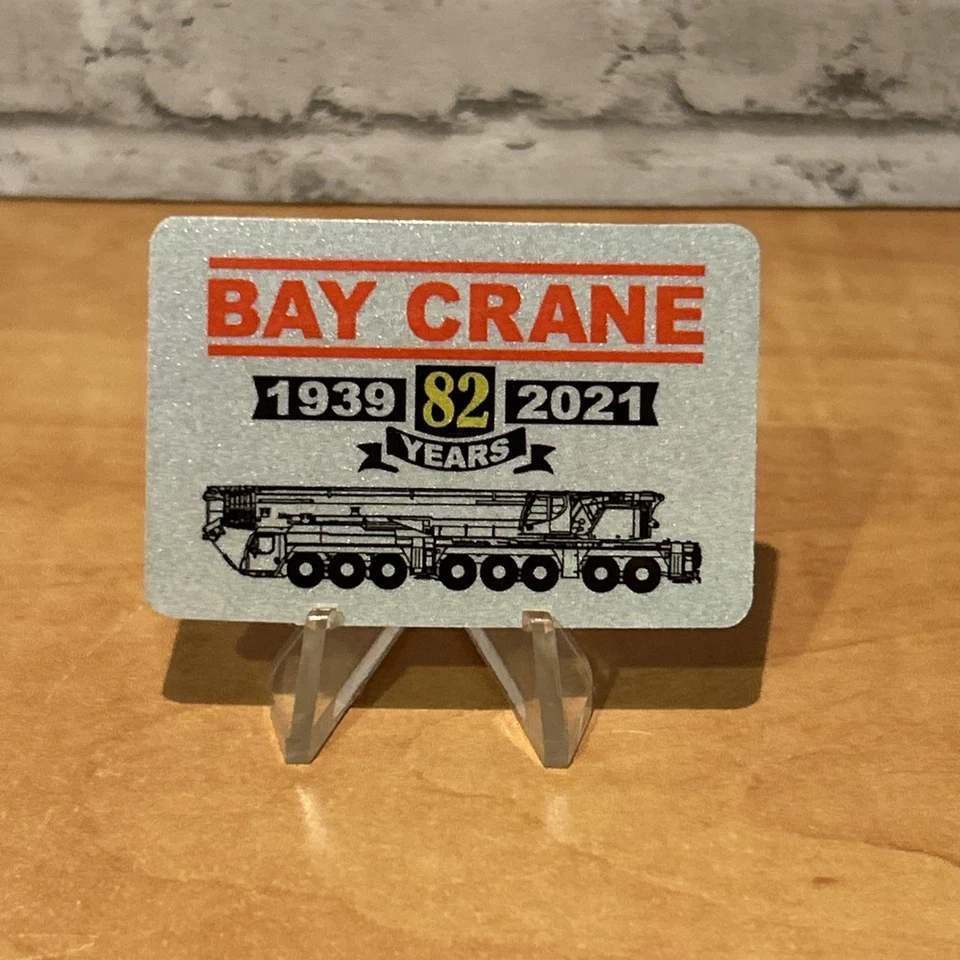 Adesivo Bay Crane Union Equipment Hardhat Hard Hat Operating Engineers B - Imagem 1 de 1