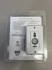 MinkaAire WC1000 Wall Control for Six Speed DC Ceiling Fan - White - Picture 1 of 2