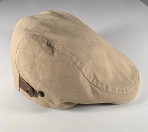 Gorra plana Kooringal bronceada hiedra gorra para hombre ajustable algodón noticiero conducción golf - Imagen 1 de 10