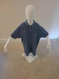 Polo Ralph Lauren Men’s Size XL Custom Fit Blue Short Sleeve Polo XL - Picture 1 of 4