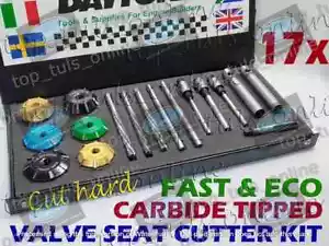 Volkswagen Air cooled Heads Valve Seat Cutter Kit 3 Angle Cut 30-45-75 Degree - Picture 1 of 7