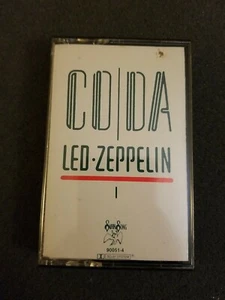 Led Zeppelin Coda Cassette Tape 1982 - Picture 1 of 5