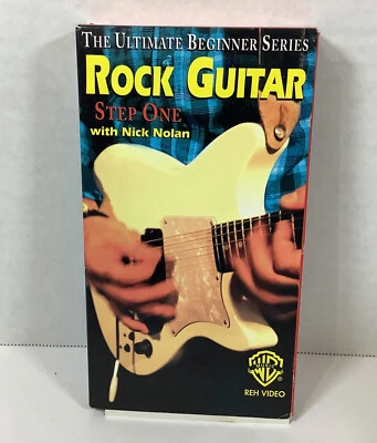 Rock Guitar: Step 1 with Nick Nolan The Ultimate Beginner Series VHS - Image 1 of 2