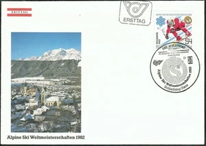 Austria sc#1202 Schladming-Haus Alpine World Skiing Championship, Cover x 3 - Picture 1 of 6