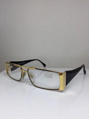 New Vintage GIANFRANCO FERRE GFF 45 Eyeglasses GFF 45 C. 218 Black & Gold 56mm - Image 1 of 4