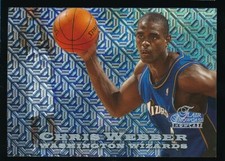 CHRIS WEBBER 1997-1998 FLEER FLAIR SHOWCASE 0771/2000 Row 0 Sec 2 Seat #68