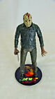FRIDAY THE 13TH NECA ACTION FIGURE STAND DISPLAY ONLY HOLOGRAPHIC JASON VOORHEES