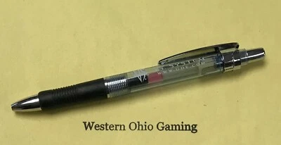 Vs System TCG Logo Black Ink Promo Writing Pen NEW CCG Clear & Black - Image 1 of 2