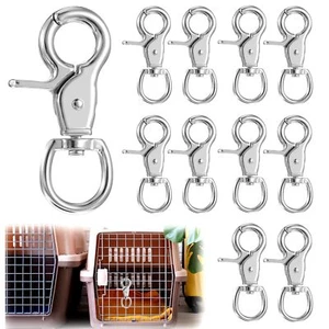 GEEHUA 10PCS Trigger Snap Hooks, Heavy Duty Swivel Snap Hook Metal Clasps Lan... - Picture 1 of 8