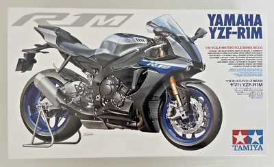 Kit modellino in plastica per moto Tamiya 1/12 Yamaha YZF-R1M 14133 NUOVO dal... - Immagine 1 di 4