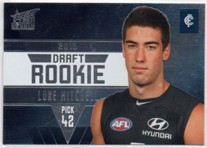 2011 AFL INFINITY (2010) DRAFT ROOKIE - DR17 Luke MITCHELL (CARLTON) 147/400