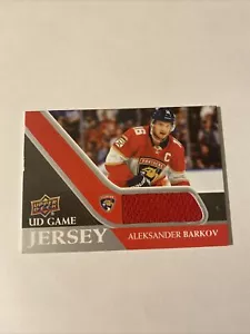 2020-22 Upper Deck Series 1 UD Game Jersey Aleksander Barkov GJ-AB. - Picture 1 of 2