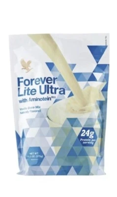 1 x Forever Living Lite Ultra Vanilla Protein Power 375g Free Delivery