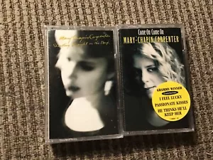 MARY-CHAPIN CARPENTER SHOOTING STRAIGHT 1990 & COME ON…1992 NEW CASSETTES - Picture 1 of 7