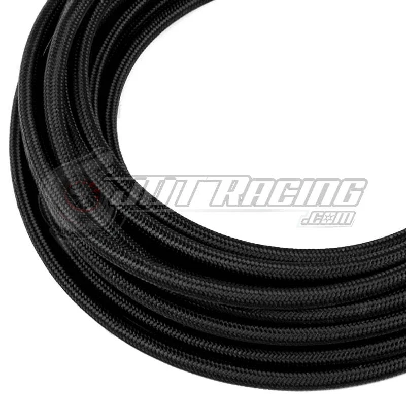 AN16 16AN Black Nylon Braided Stainless Steel Hose HIGH QUALITY 20FT Feet Length - Image 1 of 1
